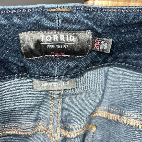 Torrid three button jeggings. Size 20XT. EUC. - Picture 5 of 7